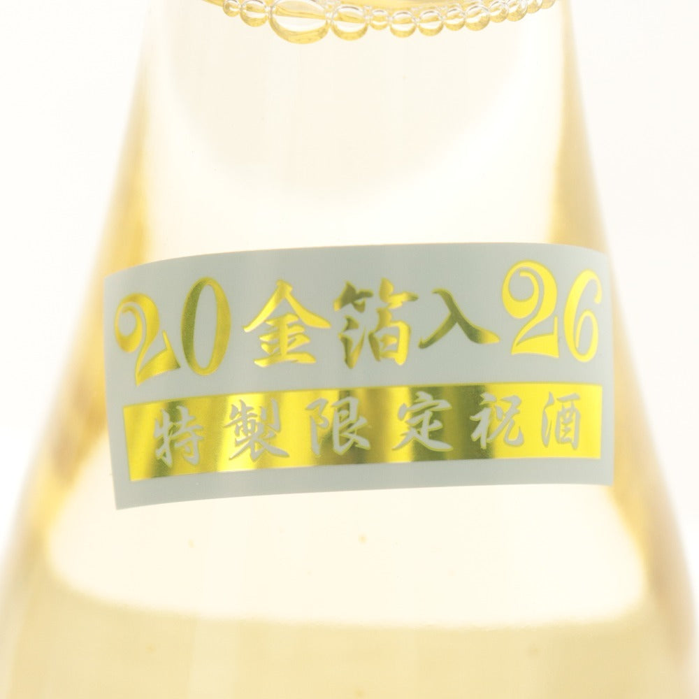 ■ 酒 FRANCK MULLER フランクミュラー 純米大吟醸 日本酒 特製限定祝酒 金箔 25.11 720ml 16％以上17%未満 付属品付き 未開栓 未使用