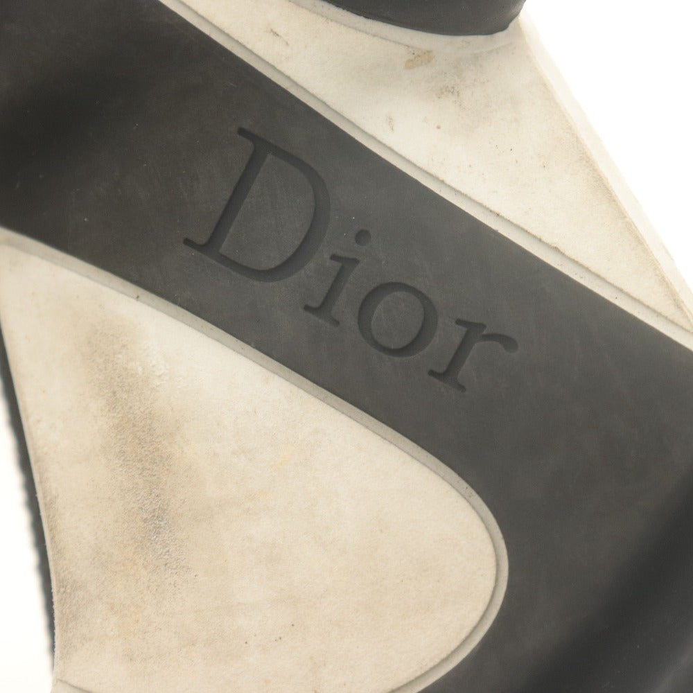 ■ Christian Dior クリスチャンディオール スニーカー 靴 ソックススニーカー ロゴ レディース 37 1/2 ブラック
