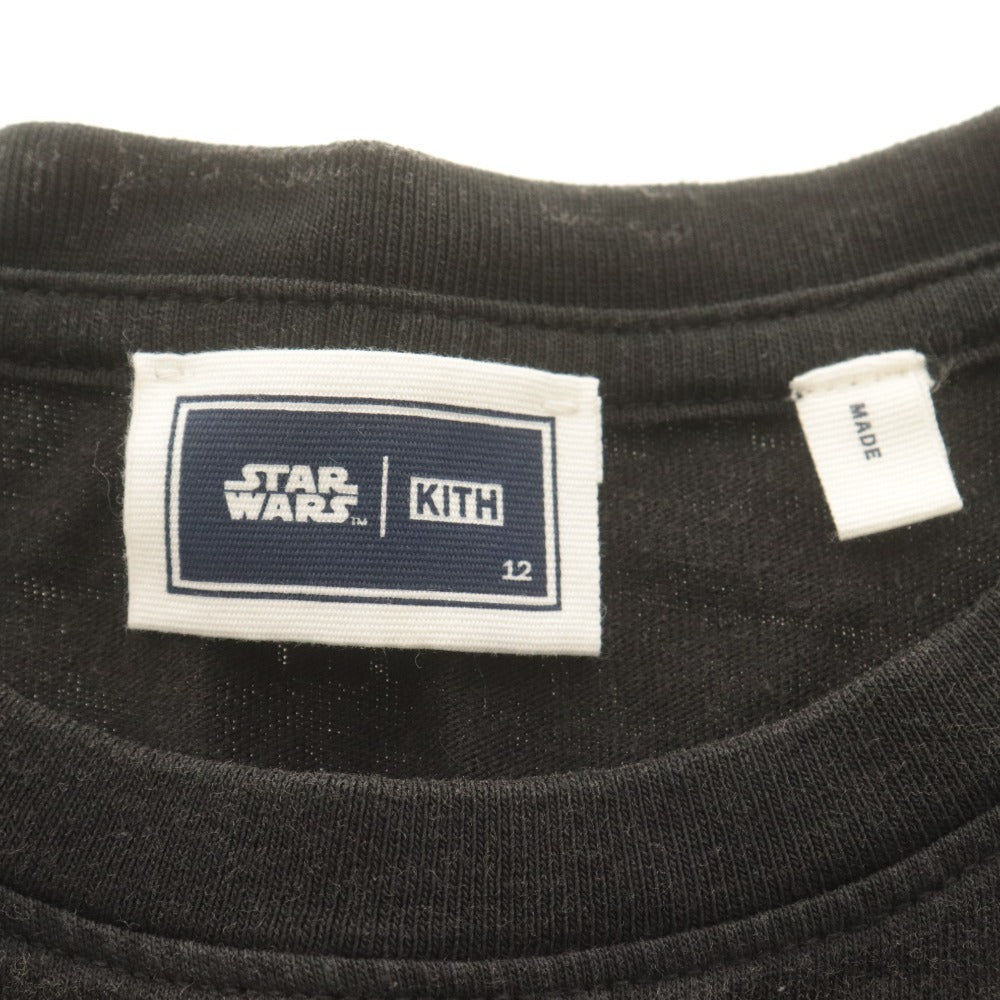 ■ キス×スターウォーズ KITH×STAR WARS Tシャツ 半袖 トップス 子供服 ジュニア キッズ 12(150相当）スミクロ 未使用 タグ付き