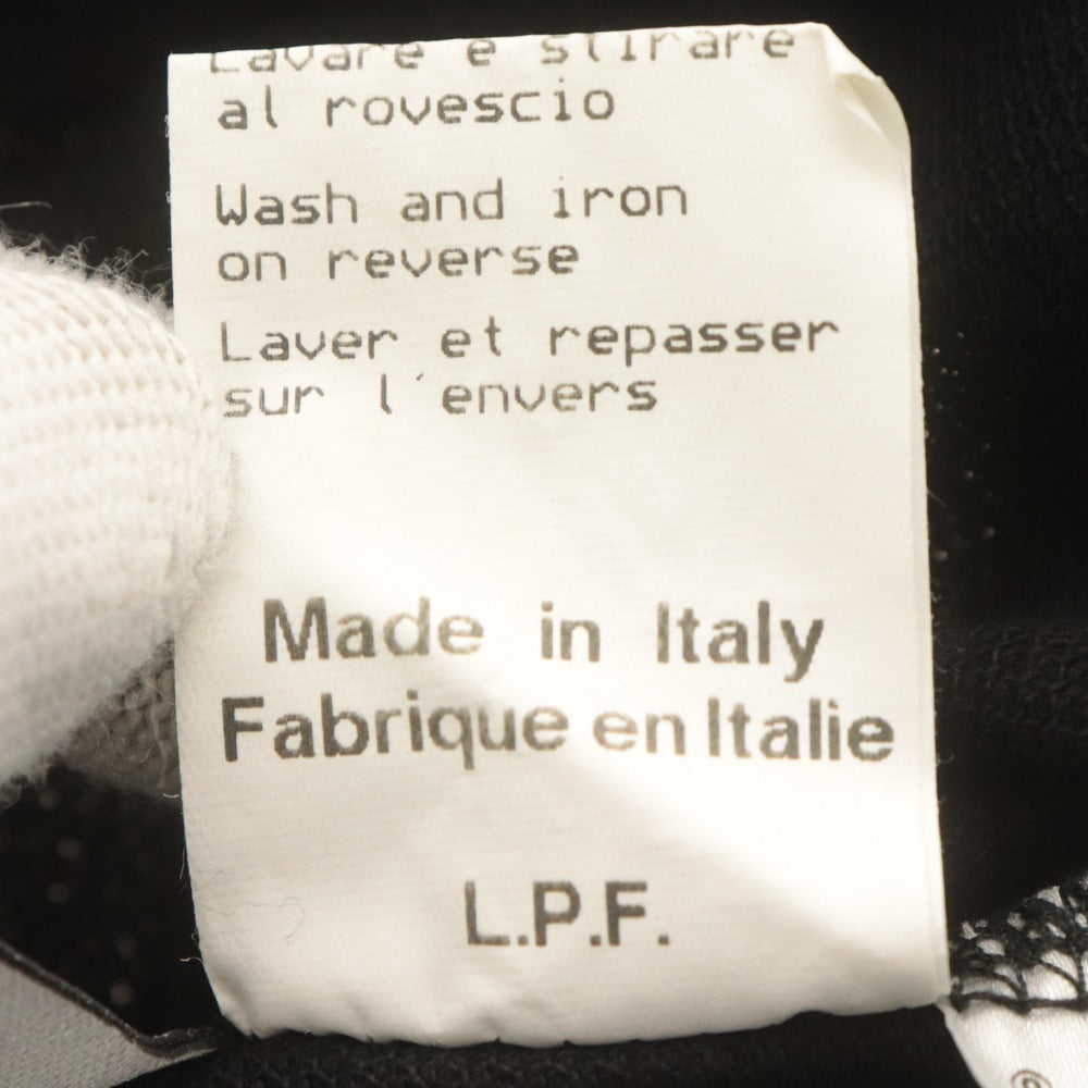 ■ ルシアン ペラフィネ Lucien Pellat-Finet ポロシャツ 半袖 トップス スカル ドクロ イタリア製 メンズ S ブラック