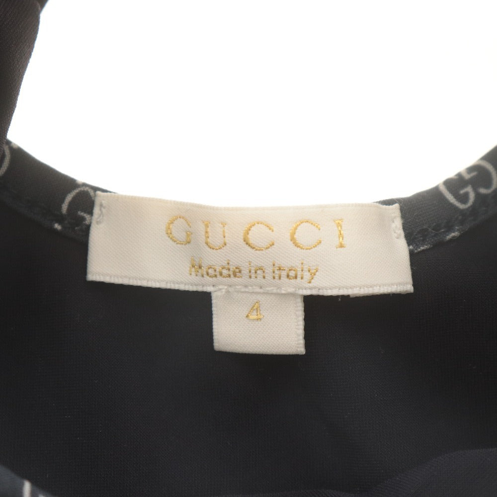 ■ グッチ GUCCI 水着 スイムウエア ワンピース GGマーク イタリア製 子供 キッズ ベビー 4(100-110cm） ネイビー