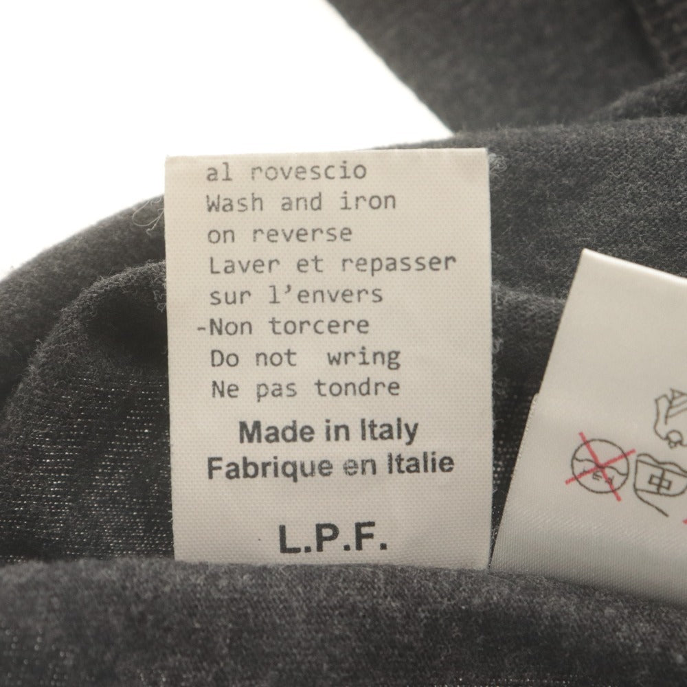 ■ ルシアンペラフィネ Lucien Pellat-Finet カットソー 長袖 ロンT ドクロ スカル スタッズ レディース S グレー