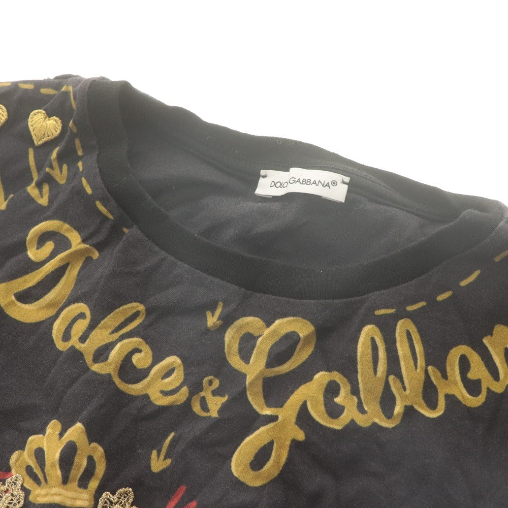■ ドルチェアンドガッバーナ DOLCE&GABBANA 長袖 トップス 子供服 キッズ ジュニア 11/12(144-156cm）スミクロ