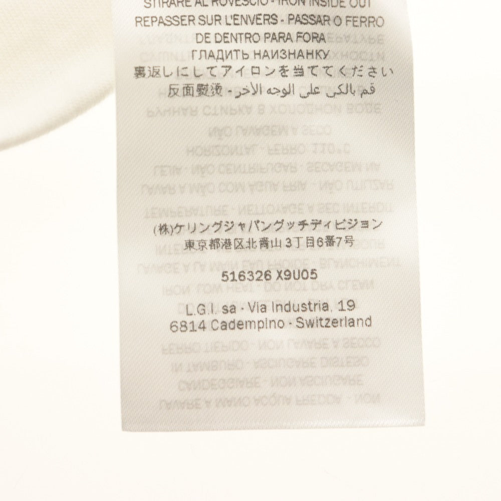 ■ グッチ GUCCI 帽子 ベビー帽子 イタリア製 子供 キッズ ベビーライン 6/9m（6～9か月）ホワイト