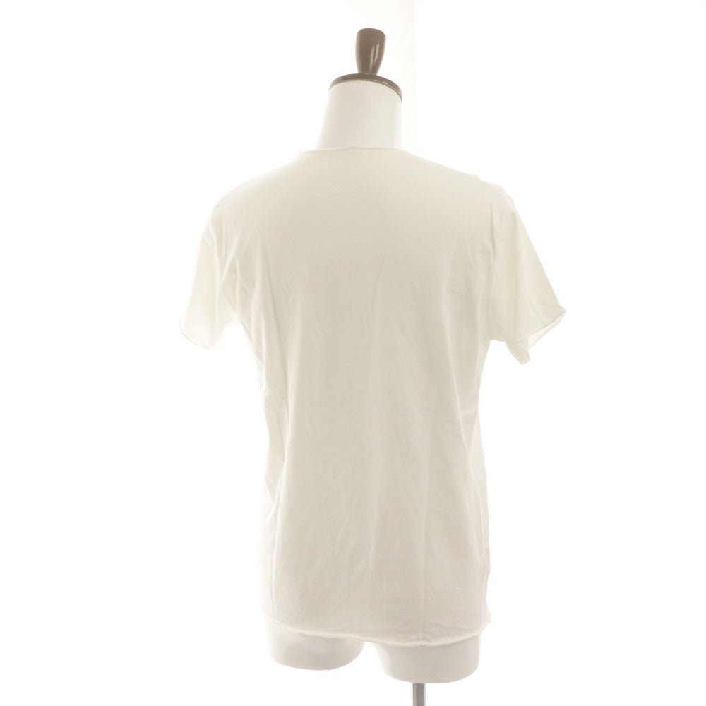 ■ lucien pellat-finet ルシアンペラフィネ 半袖Tシャツ トップス スカル ドクロ柄 メンズ M 白 ホワイト