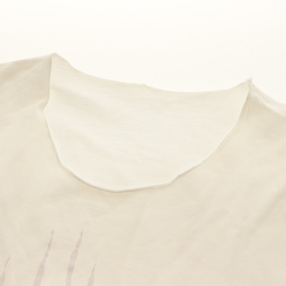 ■ lucien pellat-finet ルシアンペラフィネ 半袖Tシャツ トップス スカル ドクロ柄 メンズ M 白 ホワイト