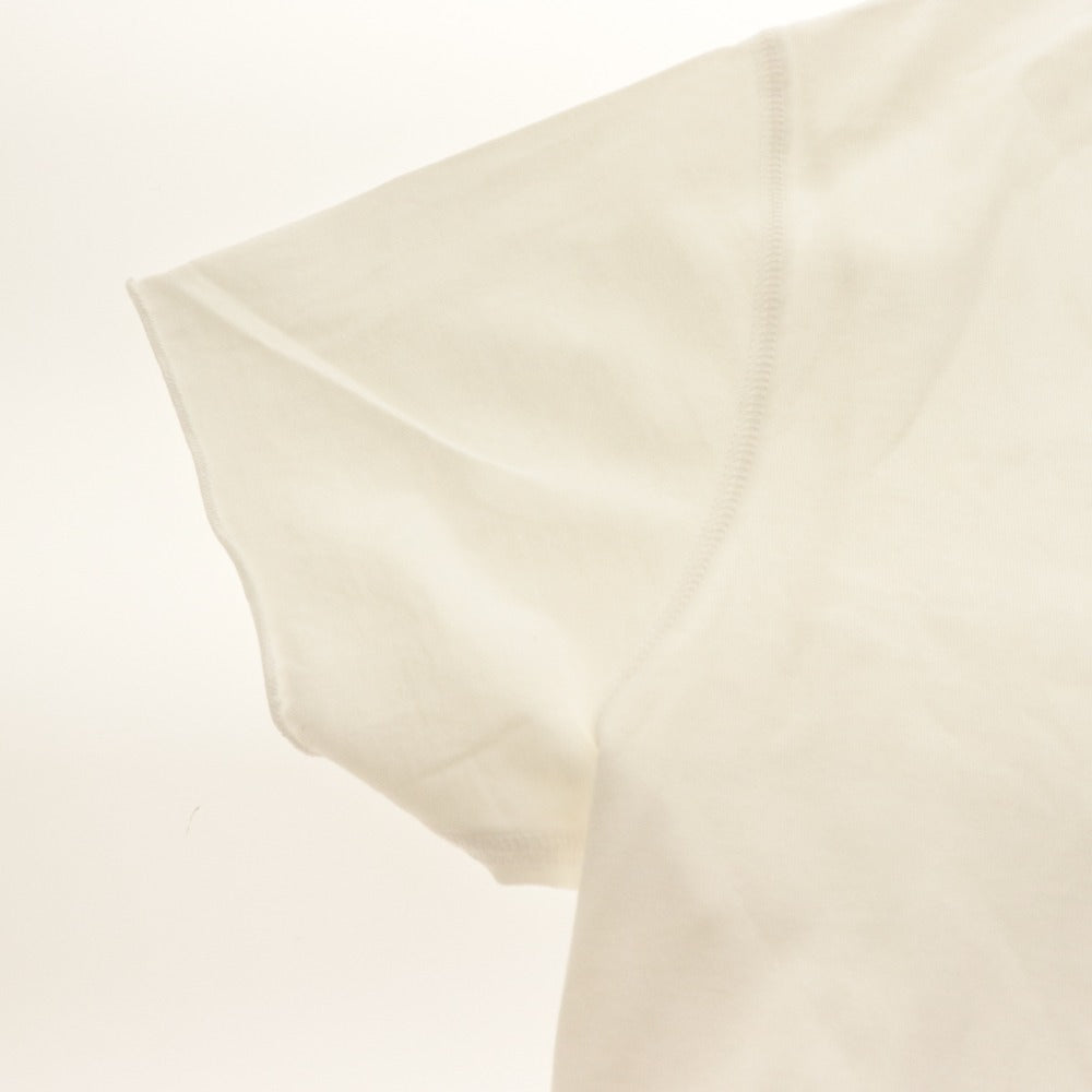 ■ lucien pellat-finet ルシアンペラフィネ 半袖Tシャツ トップス スカル ドクロ柄 メンズ M 白 ホワイト
