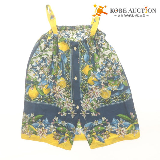 ■ ドルチェ＆ガッバーナ DOLCE＆GABBANA ワンピース チュニック シルク 女の子 キッズ 4(101-107cm）マルチカラー