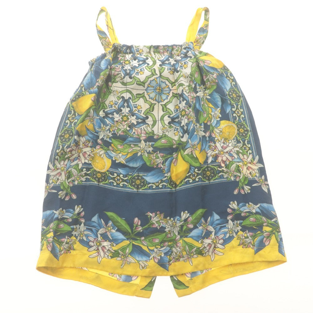 ■ ドルチェ＆ガッバーナ DOLCE＆GABBANA ワンピース チュニック シルク 女の子 キッズ 4(101-107cm）マルチカラー