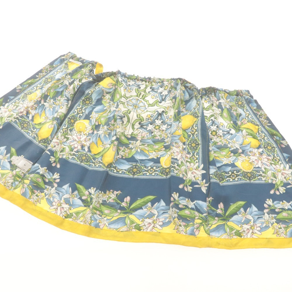 ■ ドルチェ＆ガッバーナ DOLCE＆GABBANA ワンピース チュニック シルク 女の子 キッズ 4(101-107cm）マルチカラー