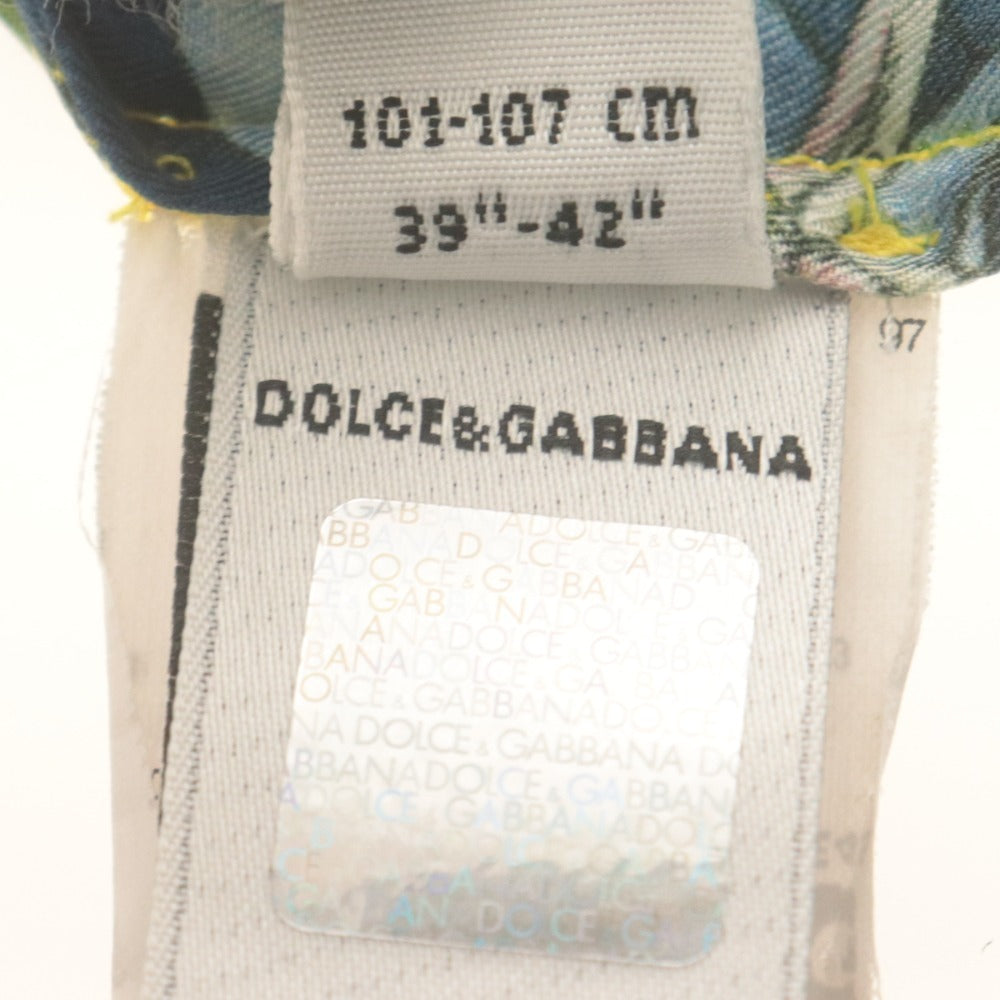 ■ ドルチェ＆ガッバーナ DOLCE＆GABBANA ワンピース チュニック シルク 女の子 キッズ 4(101-107cm）マルチカラー