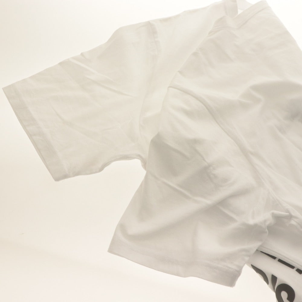 ■ ルシアンペラフィネ lucien pellat-finet Tシャツ 半袖 トップス ロゴ 丸首 メンズ L ホワイト系
