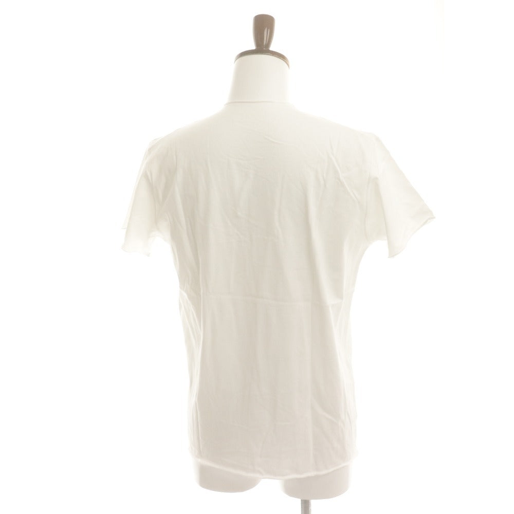 ■ ルシアンペラフィネ lucien pellat-finet Tシャツ 半袖 トップス スカル ドクロ メンズ L ホワイト系