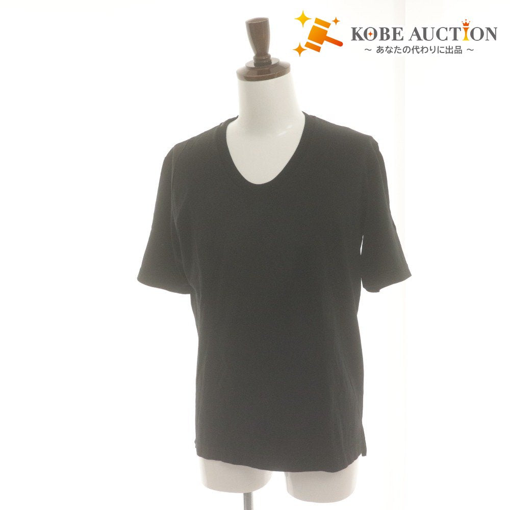 ■ ドルチェアンドガッバーナ DOLCE & GABBANA Tシャツ 半袖 トップス 無地 メンズ 46 (M相当） ブラック
