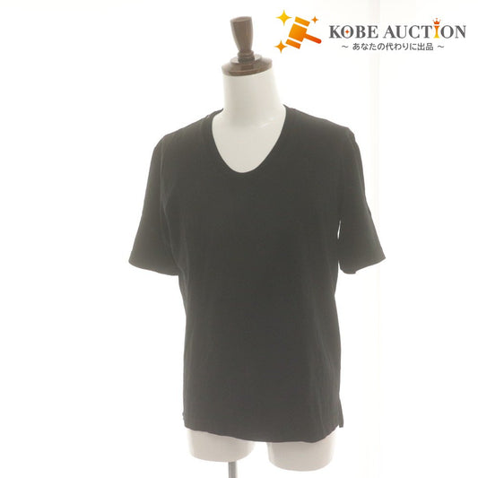 ■ ドルチェアンドガッバーナ DOLCE & GABBANA Tシャツ 半袖 トップス 無地 メンズ 46 (M相当） ブラック