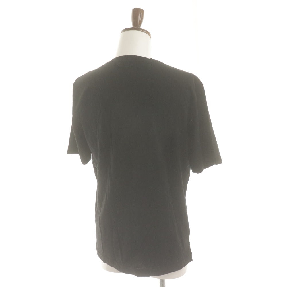 ■ ドルチェアンドガッバーナ DOLCE & GABBANA Tシャツ 半袖 トップス 無地 メンズ 46 (M相当） ブラック