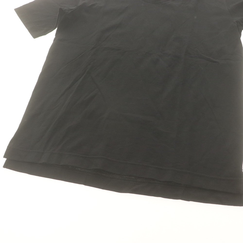 ■ ドルチェアンドガッバーナ DOLCE & GABBANA Tシャツ 半袖 トップス 無地 メンズ 46 (M相当） ブラック