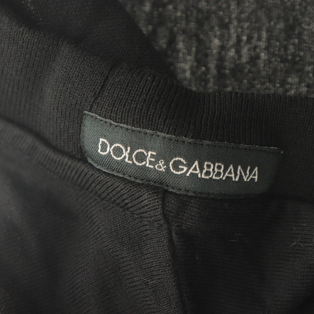 ■ ドルチェアンドガッバーナ DOLCE & GABBANA Tシャツ 半袖 トップス 無地 メンズ 46 (M相当） ブラック