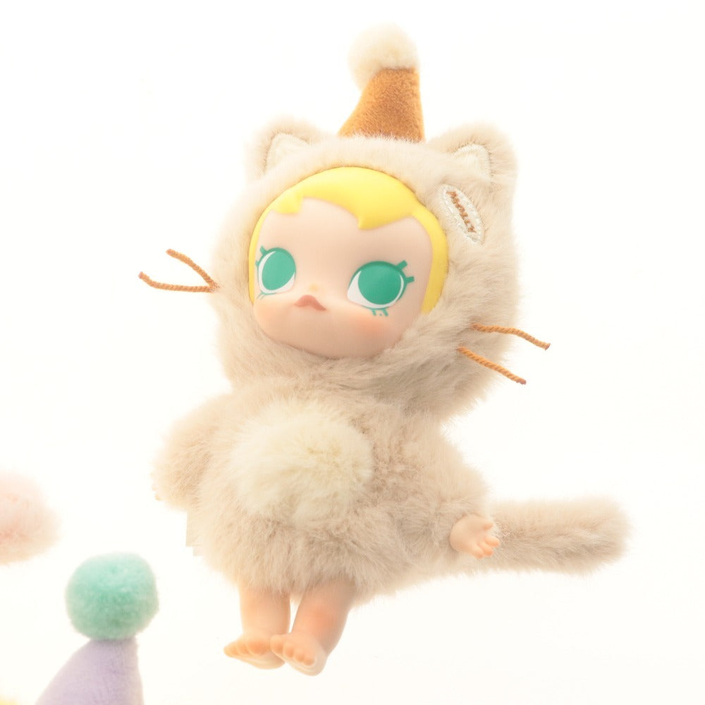 ■ ポップマート POP MART ぬいぐるみペンダント ブラインドボックス 4点セット まとめ売り ベイビーモリー ポケットフレンズ 付属品付き