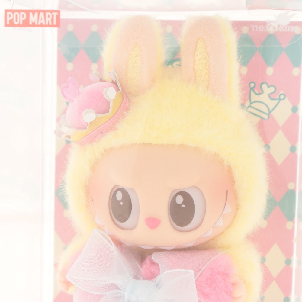 ■ ポップマート POPMART ラブブ ぬいぐるみ キーホルダー 人形 チェックメイトTHE MONSTERS Checkmate イエロー ケース付き 未開封