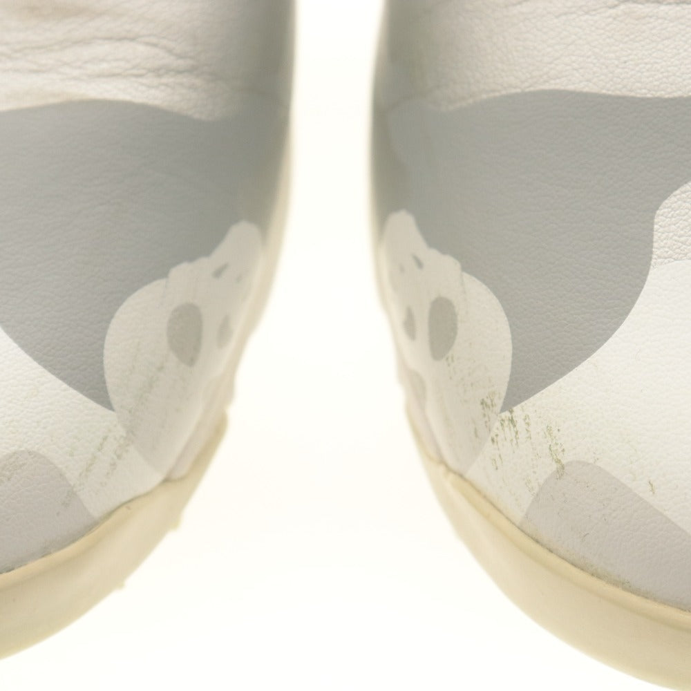 ■ アシックス × マーク＆ロナ コラボ ASICS x MARK&LONA ゴルフシューズ GEL-KAI 靴 スカル 迷彩 レディース 23.5 袋付き