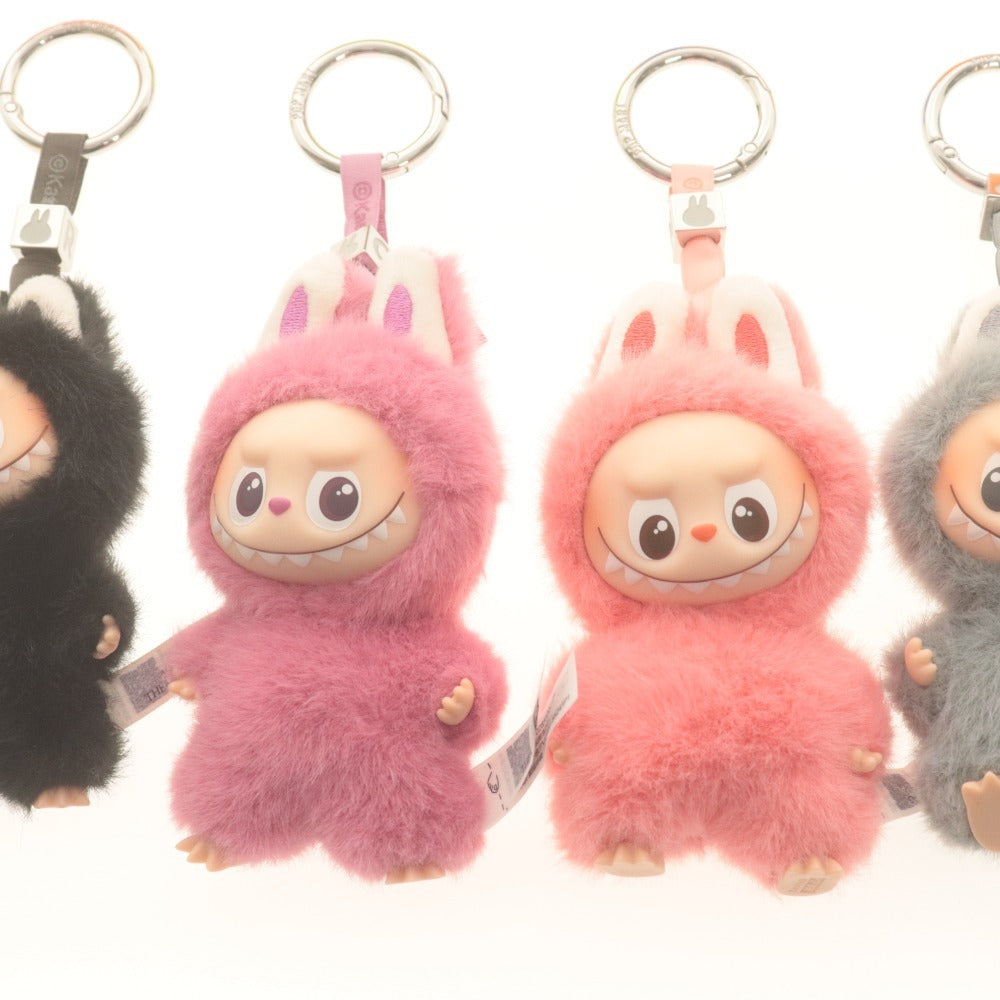 ■ ポップマート ラブブ ぬいぐるみ ペンダント 12点セット まとめ売り THE MONSTERS LABUBU PIN FOR LOVE イニシャル N～ 付属品付き