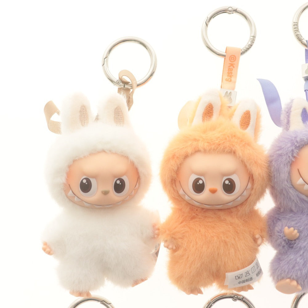 ■ ポップマート ラブブ ぬいぐるみ ペンダント 14点セット まとめ売り THE MONSTERS LABUBU PIN FOR LOVE イニシャル A~ 付属品付き