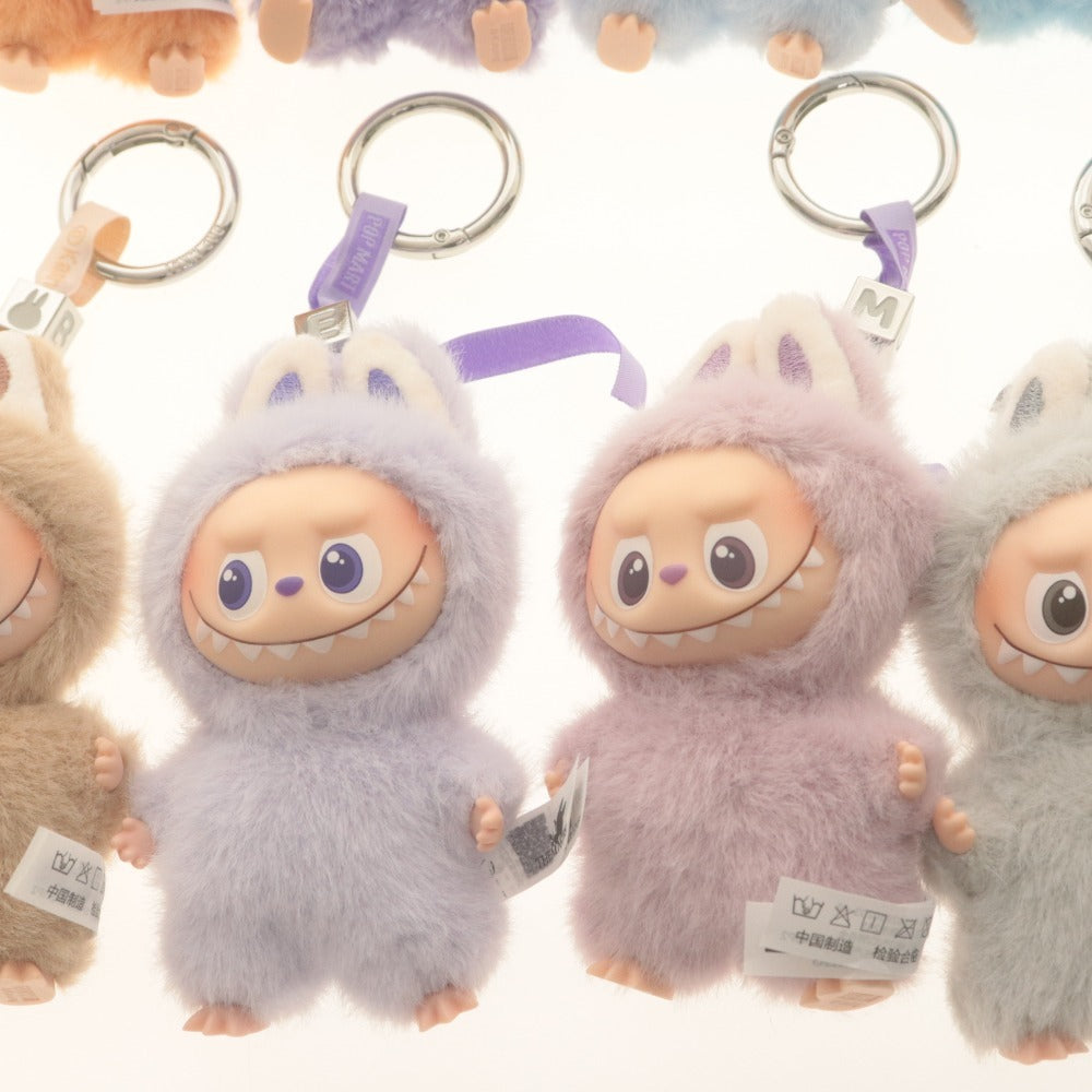 ■ ポップマート ラブブ ぬいぐるみ ペンダント 14点セット まとめ売り THE MONSTERS LABUBU PIN FOR LOVE イニシャル A~ 付属品付き