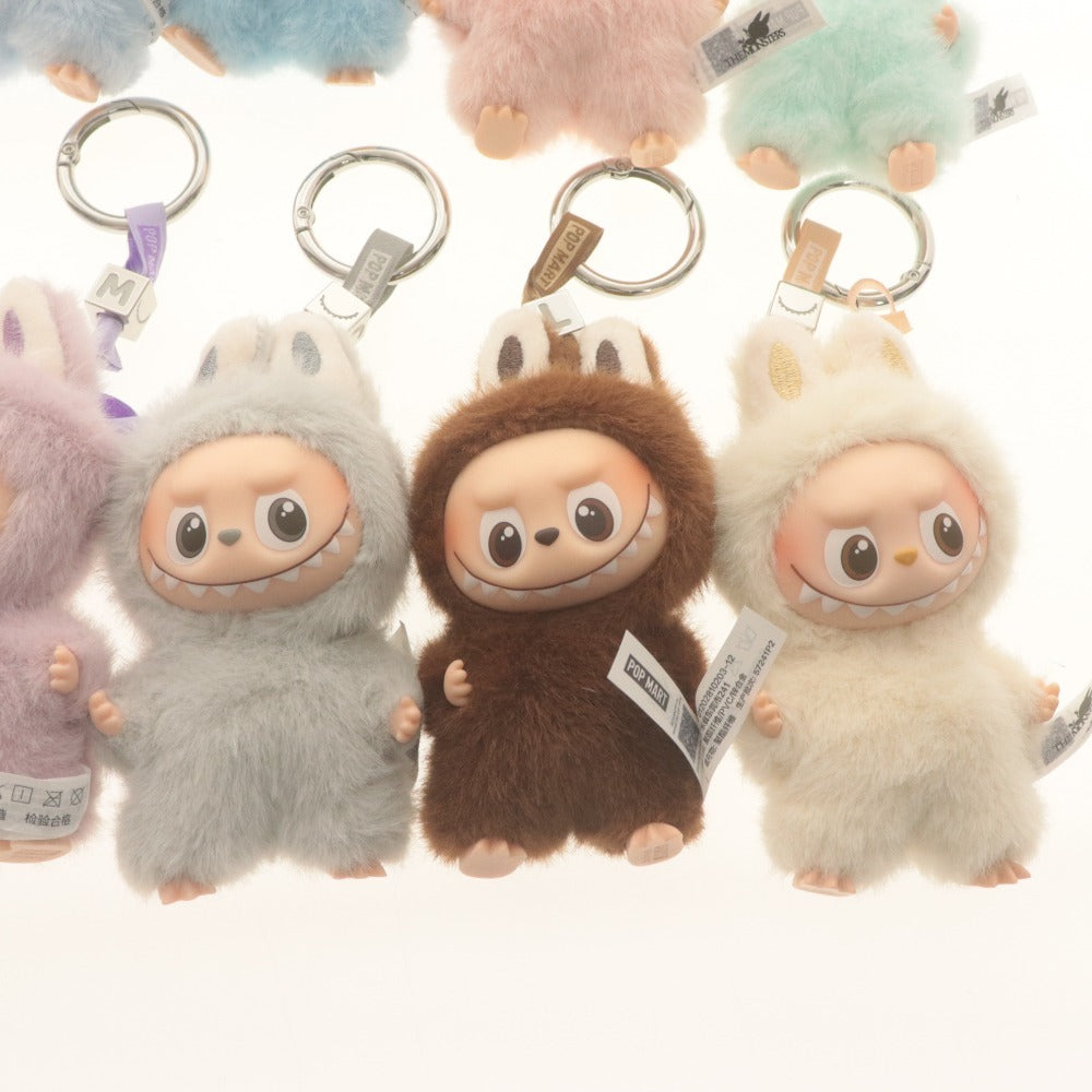■ ポップマート ラブブ ぬいぐるみ ペンダント 14点セット まとめ売り THE MONSTERS LABUBU PIN FOR LOVE イニシャル A~ 付属品付き