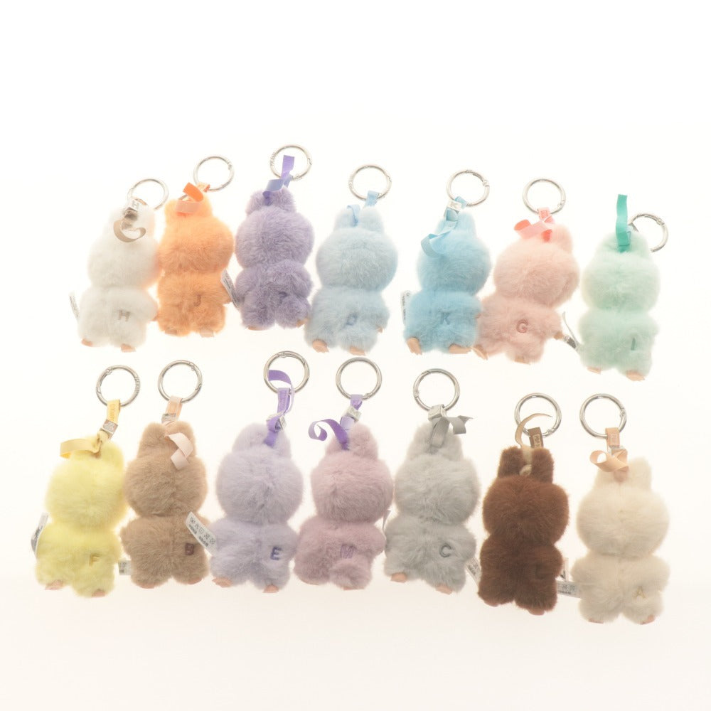 ■ ポップマート ラブブ ぬいぐるみ ペンダント 14点セット まとめ売り THE MONSTERS LABUBU PIN FOR LOVE イニシャル A~ 付属品付き