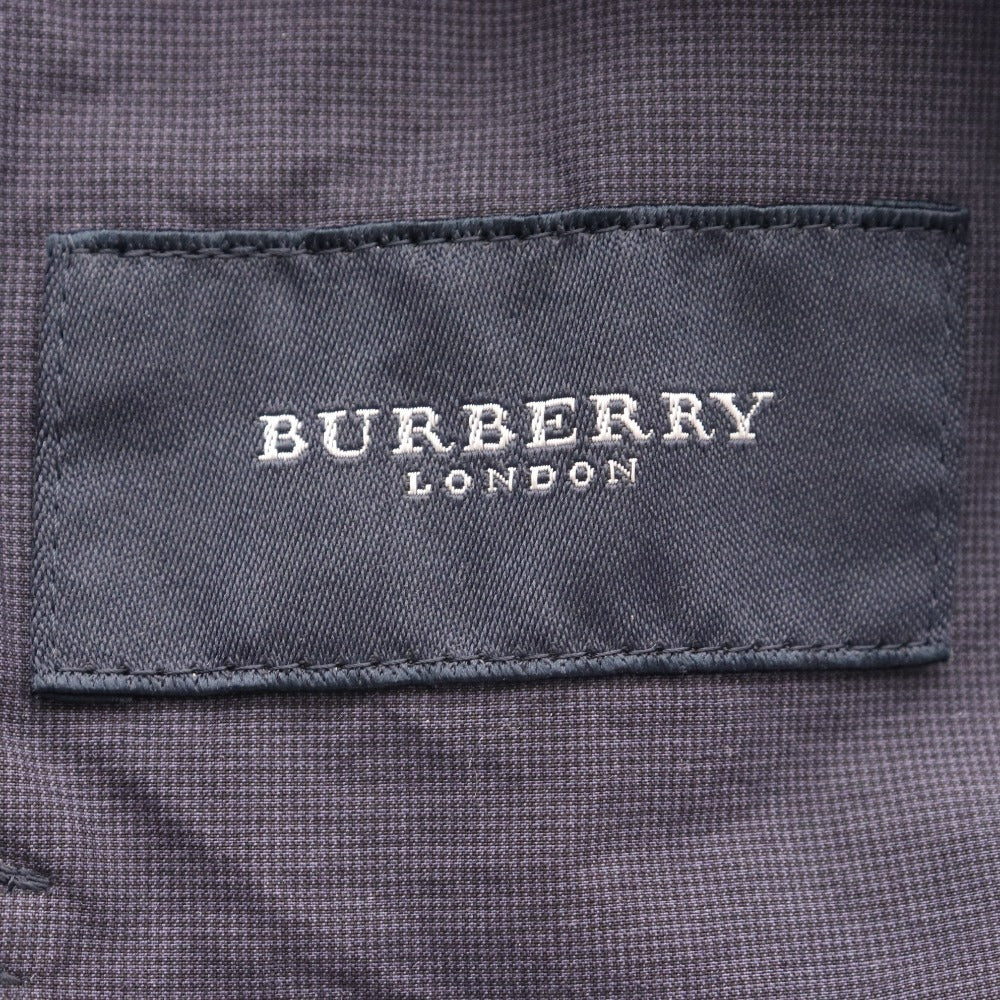 ■ Burberry London Jacket Blouson Outerwear Cotton Blend Linen Blend Men's M Navy