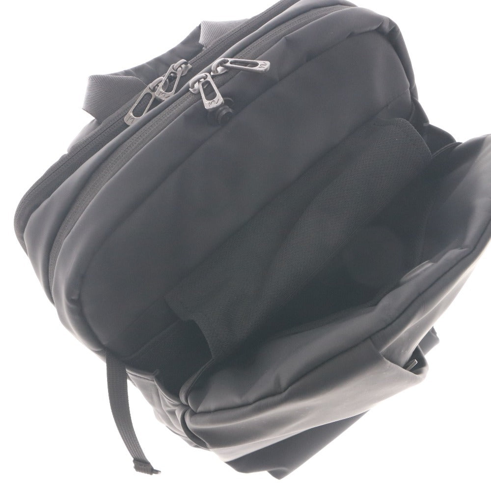 ■ NIG ニグ リュック バックパック 鞄 QUICK PACK ファスナー ポケット 多機能 ビジネス 旅行 PC収納 メンズ ブラック