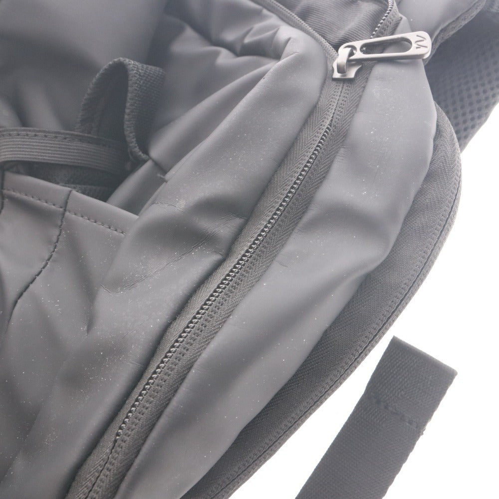 ■ NIG ニグ リュック バックパック 鞄 QUICK PACK ファスナー ポケット 多機能 ビジネス 旅行 PC収納 メンズ ブラック