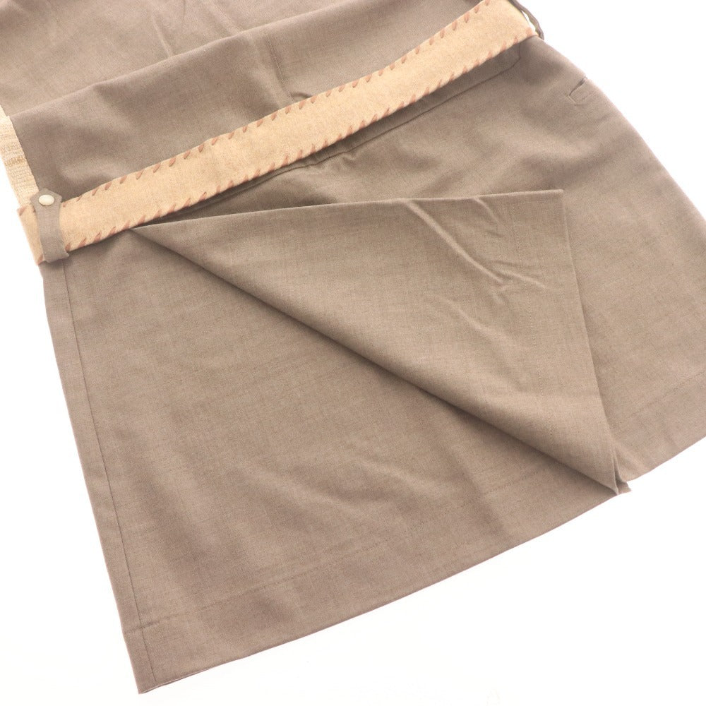 ■ YAB YAM One-Piece Top and Bottoms with Belt, Women's, Size S, Beige