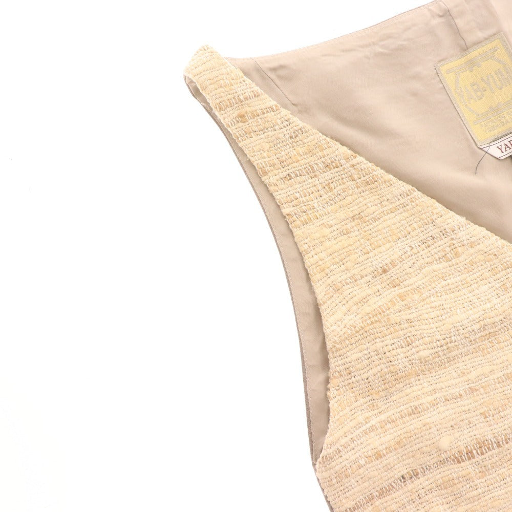 ■ YAB YAM One-Piece Top and Bottoms with Belt, Women's, Size S, Beige