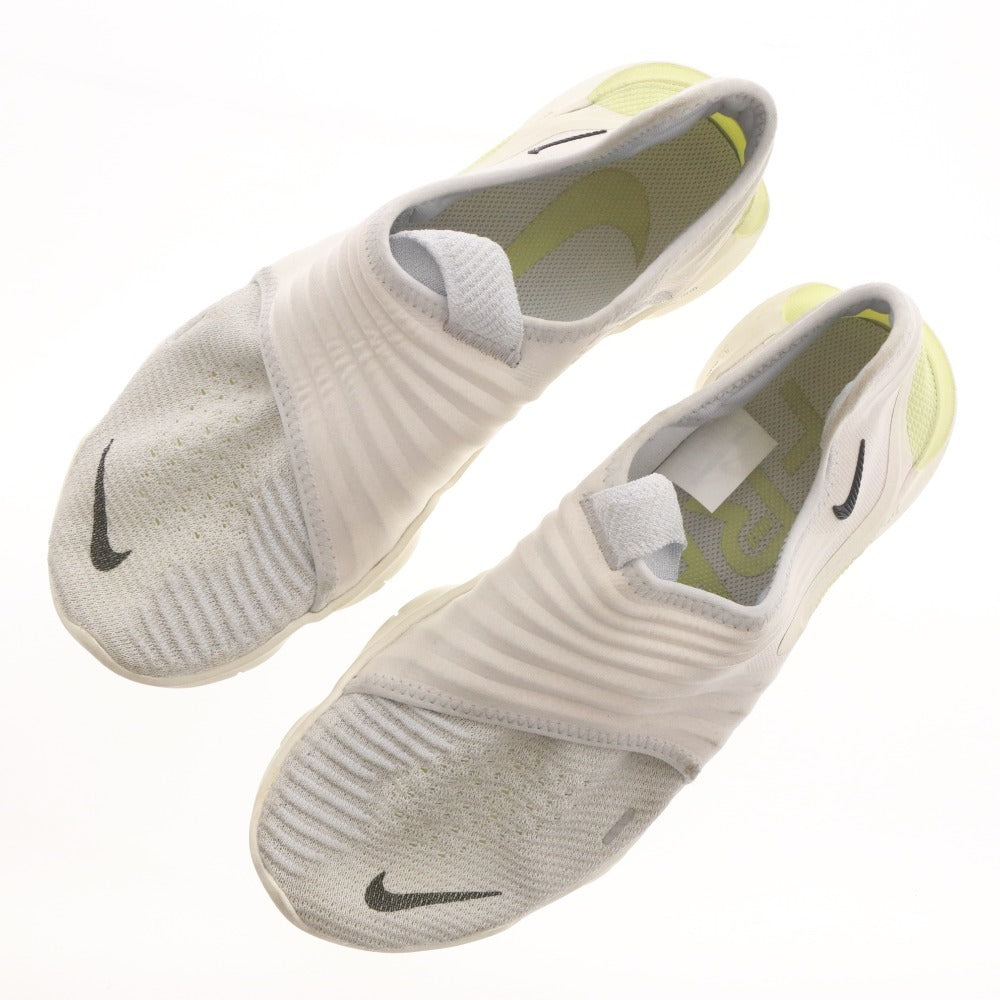 ■ NIKE ナイキ スニーカー シューズ 靴 フリーランフライニット3.0 ピュアプラチナム AQ5707-004 メンズ 27.0cm ホワイト ライトグレー系