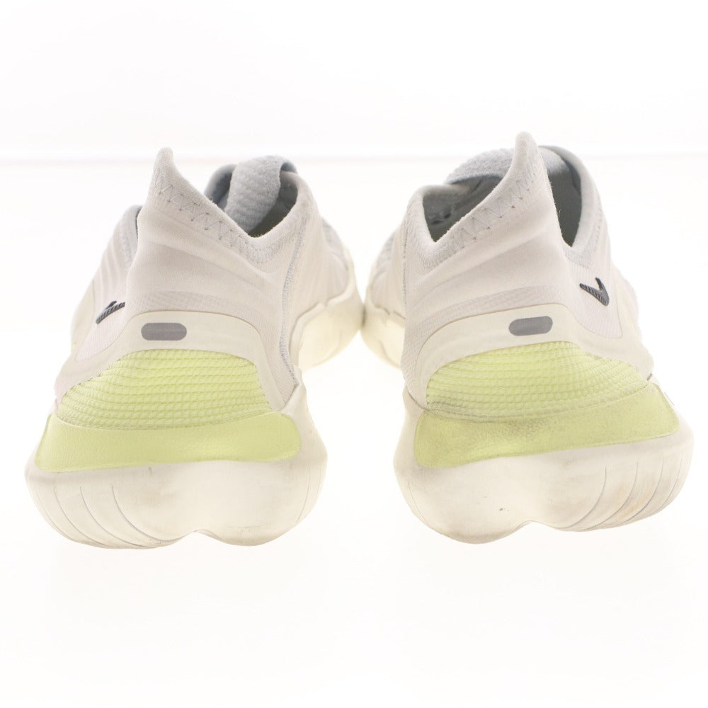 ■ NIKE ナイキ スニーカー シューズ 靴 フリーランフライニット3.0 ピュアプラチナム AQ5707-004 メンズ 27.0cm ホワイト ライトグレー系