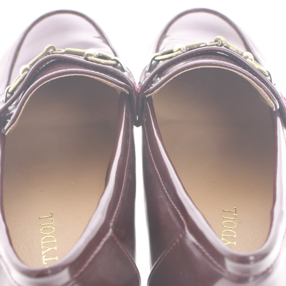 ■ LIBERTYDOLL リバティドール ローファー シューズ 靴 マニッシュ ビットローファー 5476 レディース LL (24.0~24.5cm相当) ボルドー系