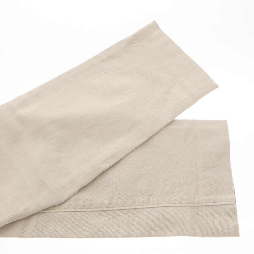 ■ INCOTEX Pants Bottoms Buttons Zippers Pockets Solid Men's 32 Ivory