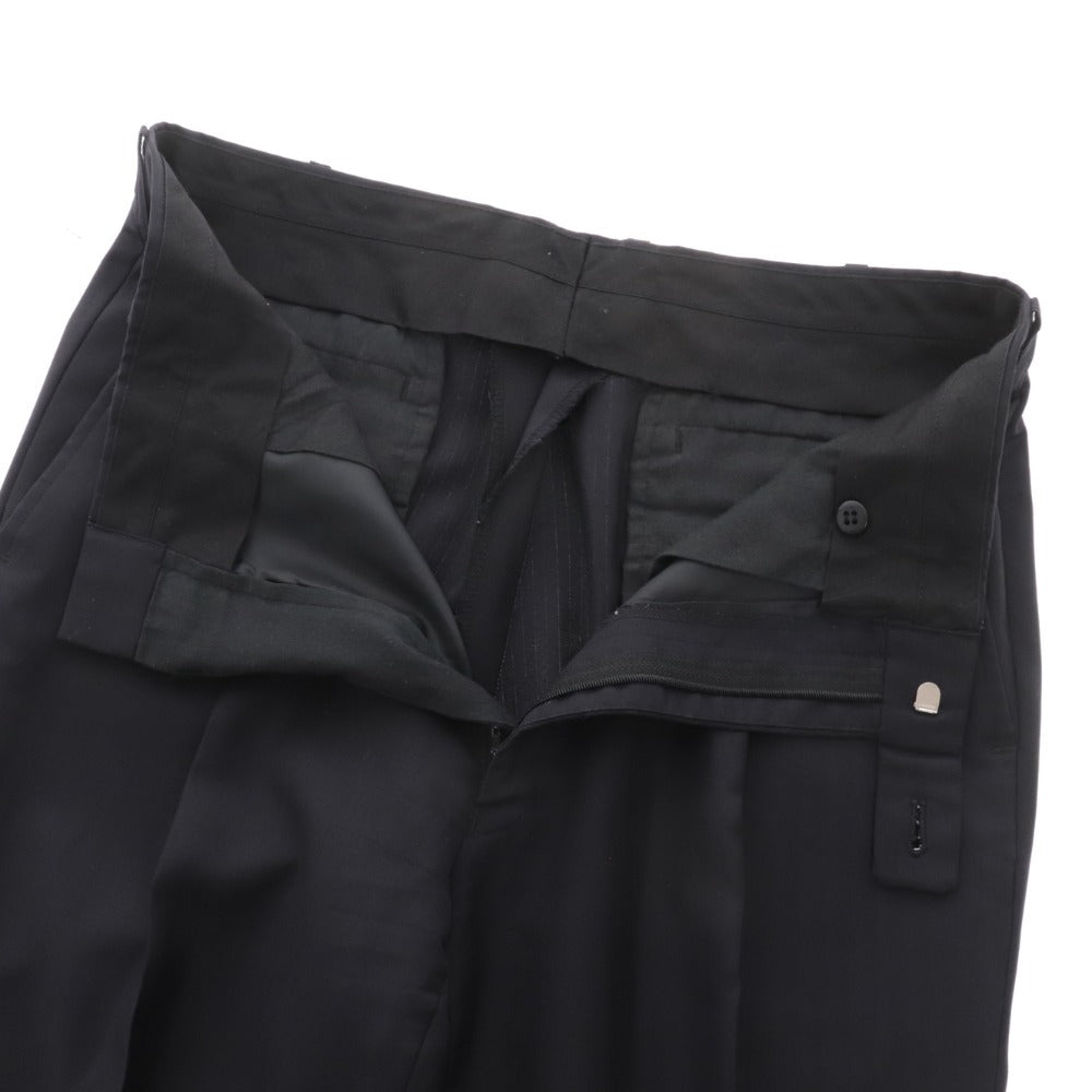 ■ ダンヒル スーツ セットアップ ジャケット スラックス ストライプ メンズ 90-A ブラック