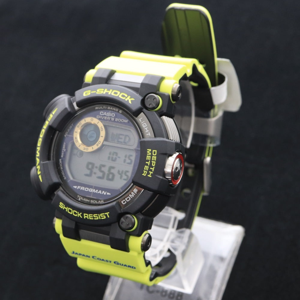 ■ CASIO カシオ 腕時計 G-SHOCK FROGMAN GWF-D1000JCG-9JR 海上保安制度創設70周年 ソーラー電波 145g 付属品付き 未使用