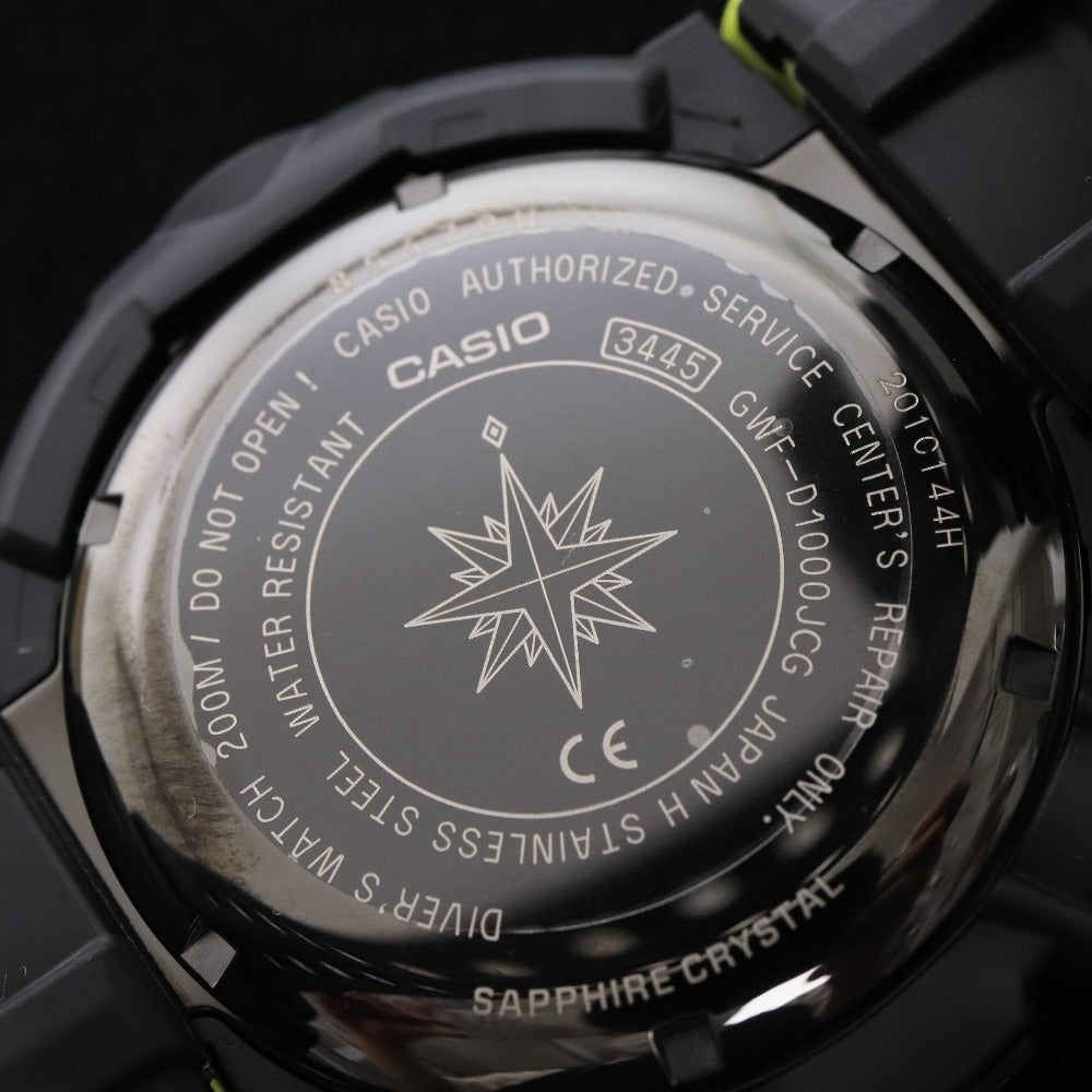 ■ CASIO カシオ 腕時計 G-SHOCK FROGMAN GWF-D1000JCG-9JR 海上保安制度創設70周年 ソーラー電波 145g 付属品付き 未使用