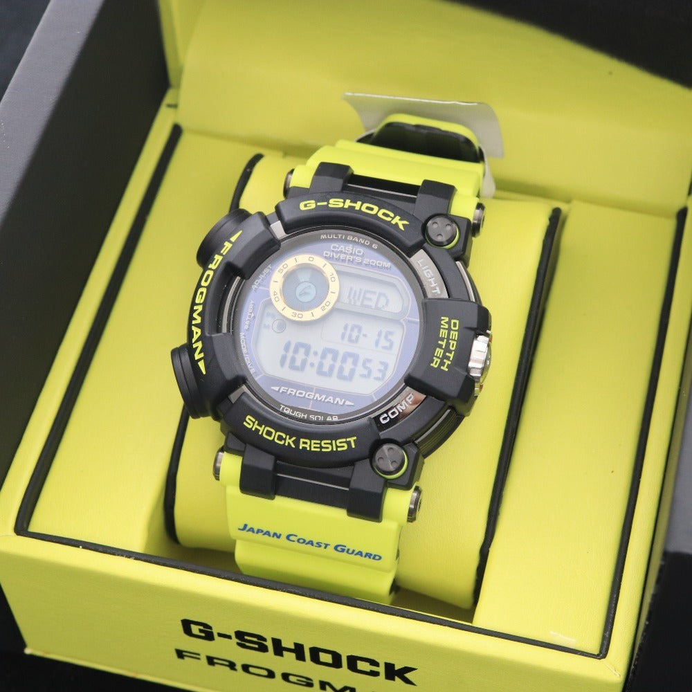 ■ CASIO カシオ 腕時計 G-SHOCK FROGMAN GWF-D1000JCG-9JR 海上保安制度創設70周年 ソーラー電波 145g 付属品付き 未使用