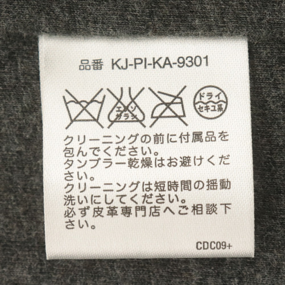 ■ ラルフローレン ダッフルコート 長袖 アウター 襟 靴翼 ロゴ ワッペン メンズ M グレー