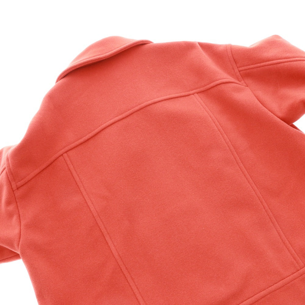 ■ ダーマコレクション ジャケット 長袖 アウター ショートコート ディノス 日本製 レディース 13号 オレンジ