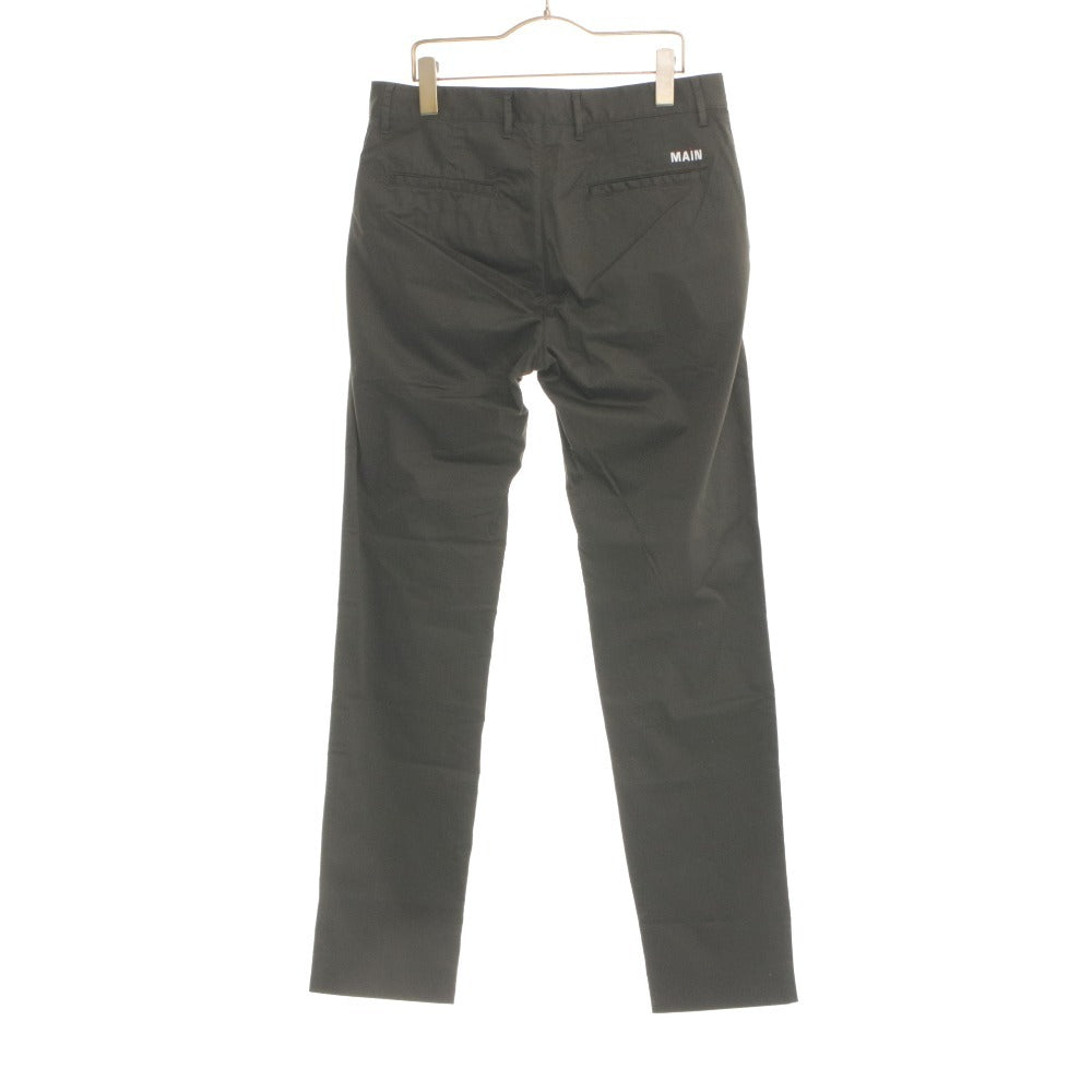 ■ EMPORIO ARMANI エンポリオ アルマーニ チノパン ボトムス コットン混 プリント メンズ 44 カーキ系