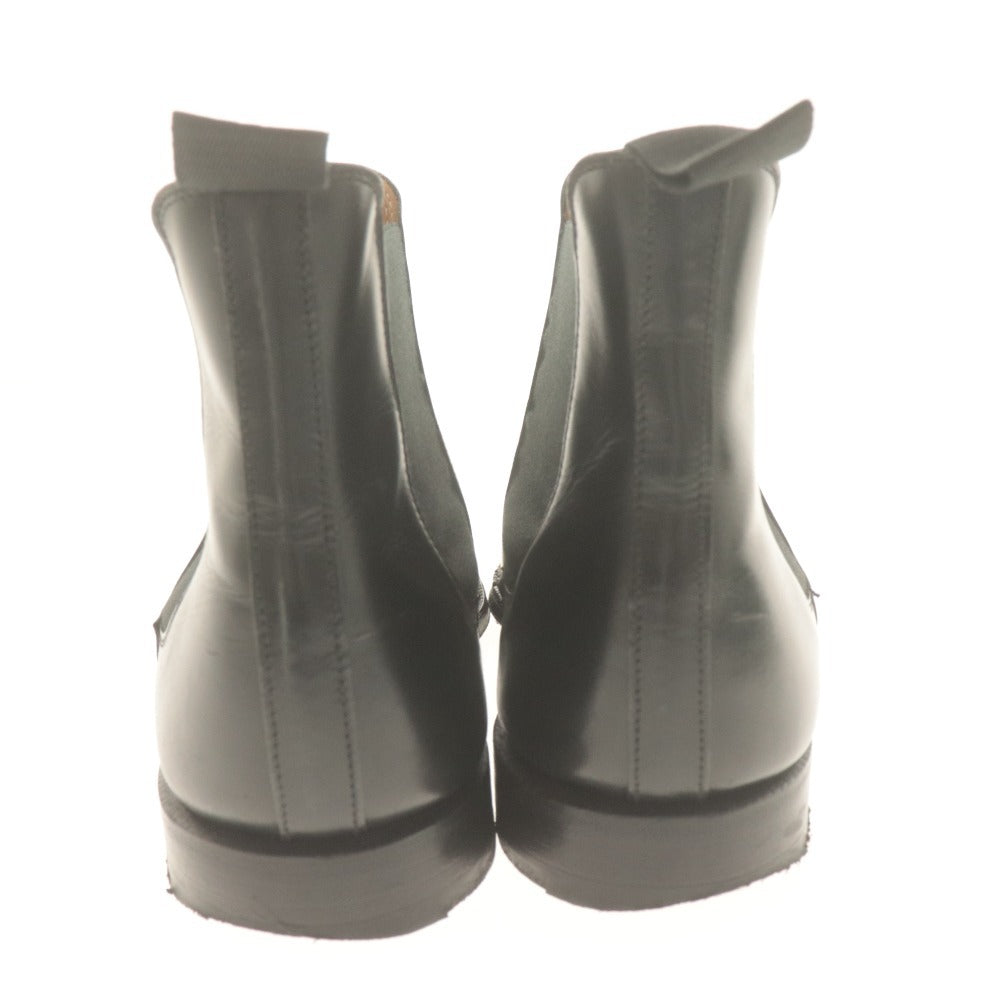 Crockett &amp; Jones Chelsea Boots 8831 U72432, Side Gore, Men's, Size 6 1/2 (equivalent to 25-25.5), Black, Includes Accessories