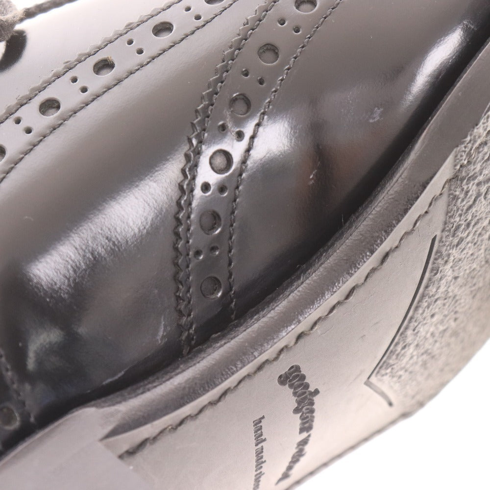 ■ タケオキクチ ドレスシューズ 070-01337 オックスフォード ウィングチップ 革靴 メンズ 06 （26.5～27.0相当） ブラック