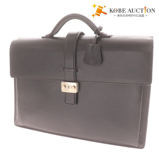 ■ モラビト ビジネスバッグ ハンドバッグ 鞄 ワンハンドル メンズ ブラック 袋付き