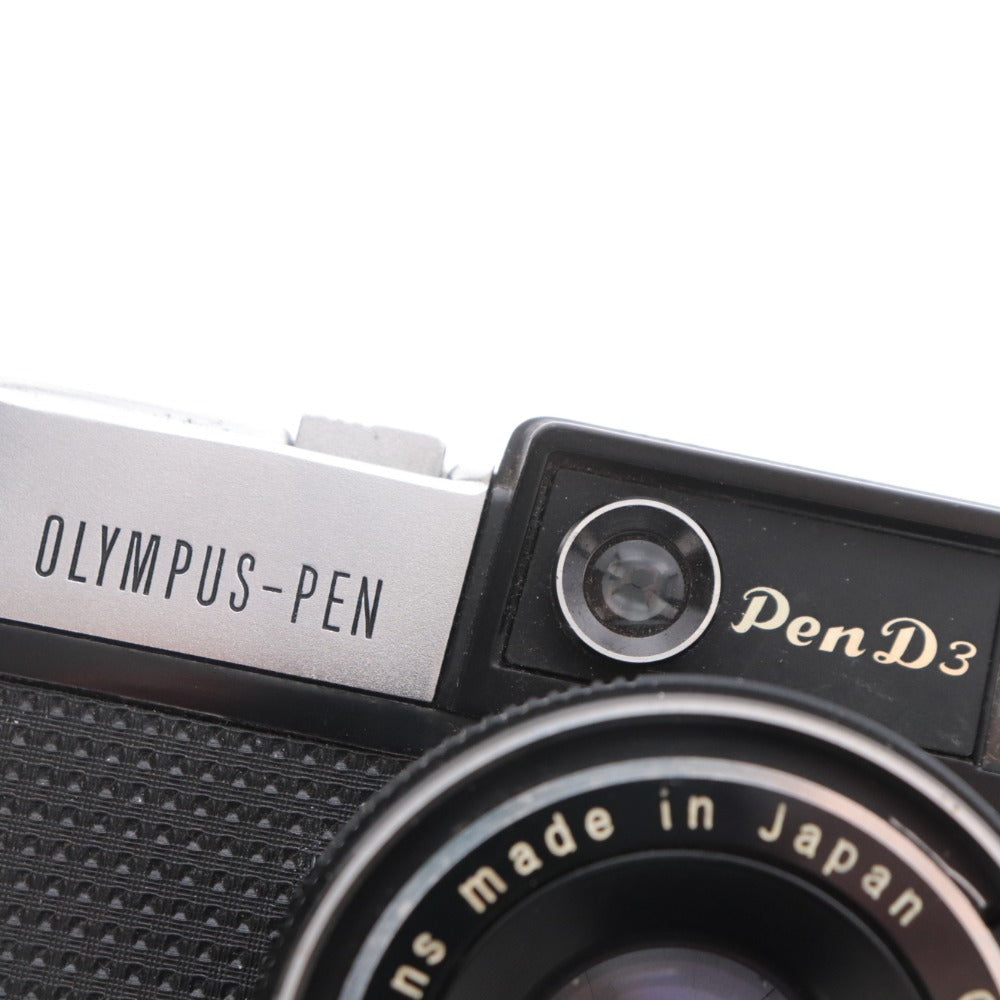 ■ オリンパス フィルムカメラ PEN D3 F.Zuiko 1:1.7 f=32mm シルバー